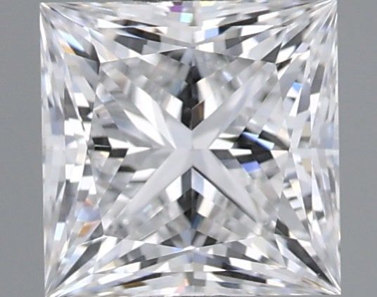 1.04 Carat Princess Shaped, Ideal Cut, D Color, IF Clarity, IGI Certified Lab Grown Diamond