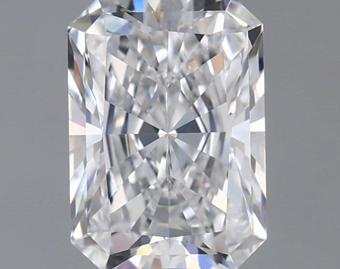 1.02 Carat Radiant Shaped, Ideal Cut, D Color, VVS1 Clarity, IGI Certified Lab Grown Diamond