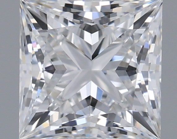 1.07 Carat Princess Shaped, Ideal Cut, D Color, IF Clarity, IGI Certified Lab Grown Diamond