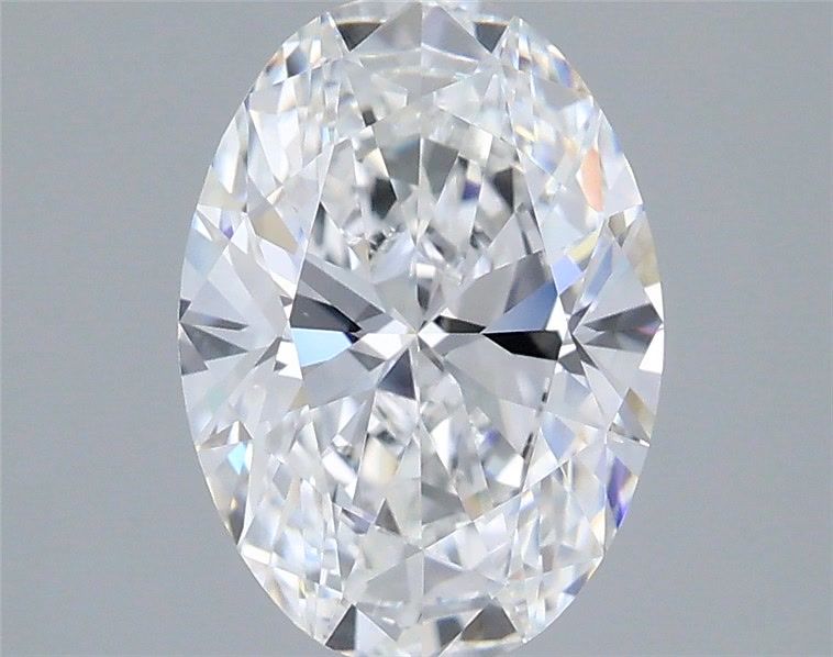 1.64 Carat Oval Shaped, Very Good Cut, D Color, VVS1 Clarity, IGI Certified Lab Grown Diamond
