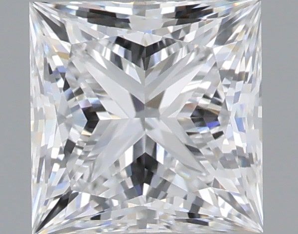 0.99 Carat Princess Shaped, Ideal Cut, D Color, VVS1 Clarity, IGI Certified Lab Grown Diamond