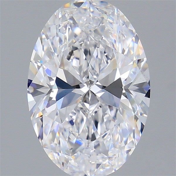 2.11 Carat Oval Shaped, Very Good Cut, D Color, VVS2 Clarity, IGI Certified Lab Grown Diamond