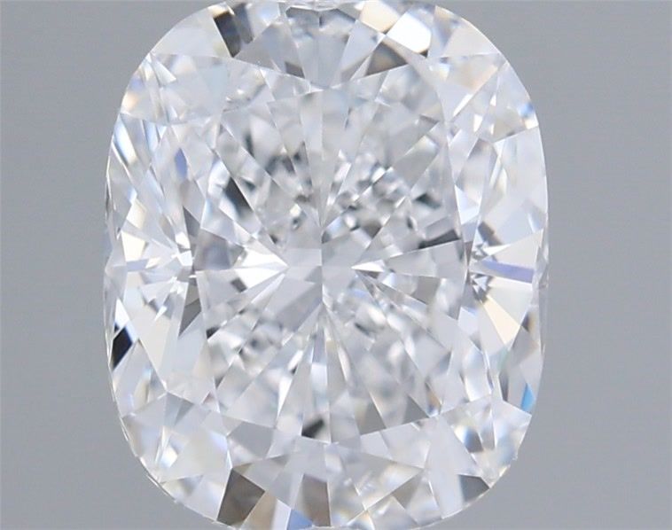 1.00 Carat Cushion Shaped, Ideal Cut, D Color, VVS2 Clarity, IGI Certified Lab Grown Diamond