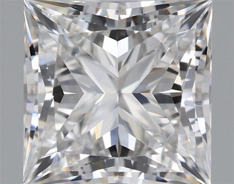 2.66 Carat Princess Shaped, Ideal Cut, G Color, VVS2 Clarity, IGI Certified Lab Grown Diamond