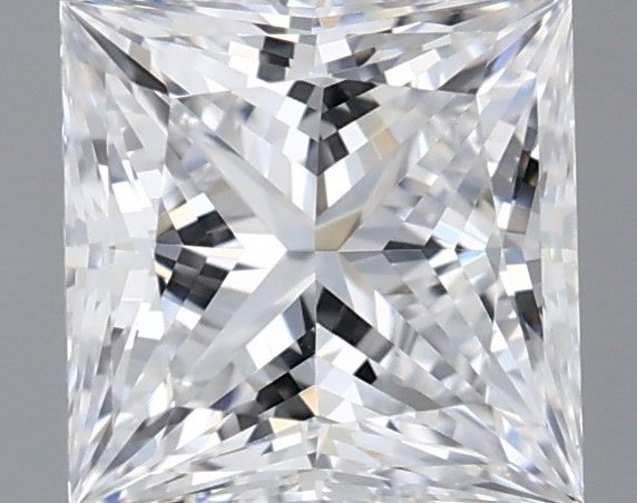 1.19 Carat Princess Shaped, Ideal Cut, D Color, VS1 Clarity, IGI Certified Lab Grown Diamond