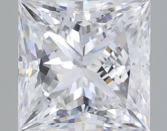 0.97 Carat Princess Shaped, Ideal Cut, D Color, VVS1 Clarity, IGI Certified Lab Grown Diamond
