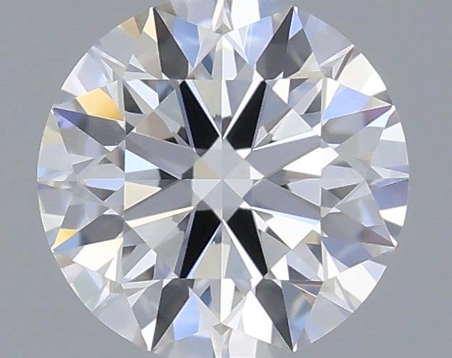 0.33 Carat Round Shaped, Ideal Cut, D Color, VVS2 Clarity, IGI Certified Lab Grown Diamond