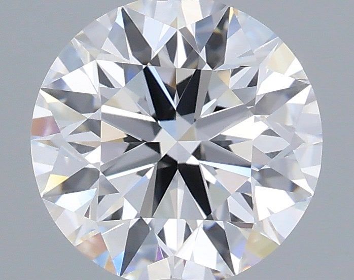 1.34 Carat Round Shaped, Ideal Cut, D Color, VVS2 Clarity, IGI Certified Lab Grown Diamond