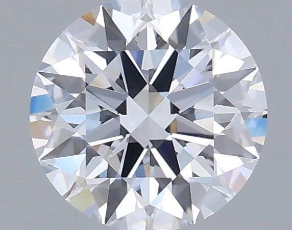 1.08 Carat Round Shaped, Ideal Cut, D Color, VVS2 Clarity, IGI Certified Lab Grown Diamond