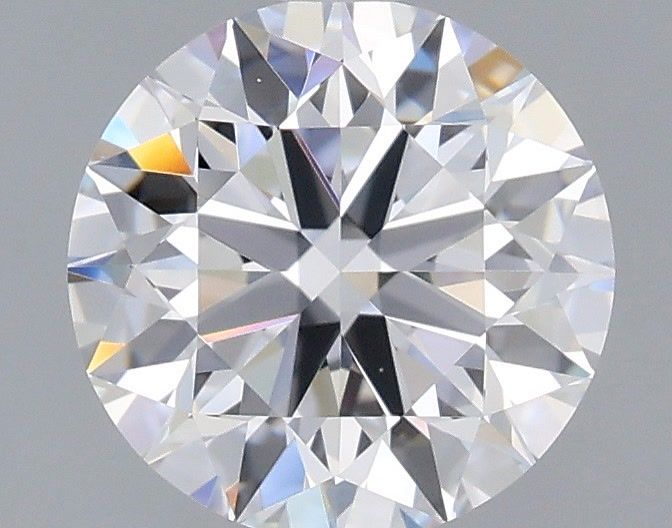 1.23 Carat Round Shaped, Ideal Cut, D Color, VVS2 Clarity, IGI Certified Lab Grown Diamond