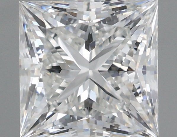1.22 Carat Princess Shaped, Ideal Cut, E Color, VVS1 Clarity, IGI Certified Lab Grown Diamond