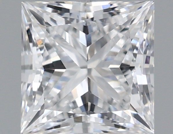 1.03 Carat Princess Shaped, Very Good Cut, E Color, VVS2 Clarity, IGI Certified Lab Grown Diamond
