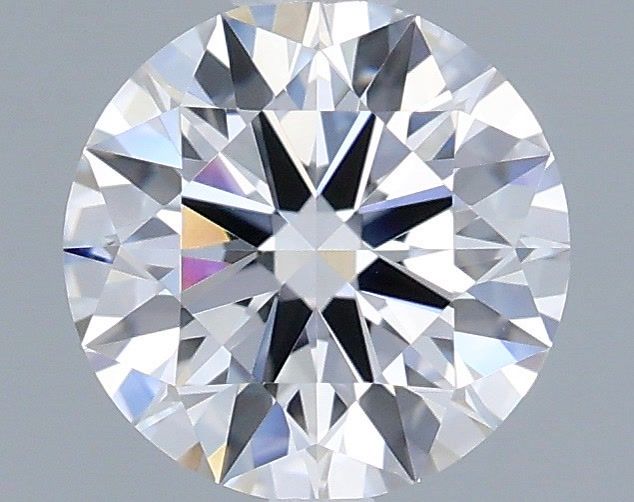 1.06 Carat Round Shaped, Ideal Cut, D Color, VVS2 Clarity, IGI Certified Lab Grown Diamond