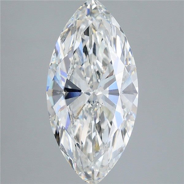 4.00 Carat Marquise Shaped, Ideal Cut, F Color, VS1 Clarity, IGI Certified Lab Grown Diamond