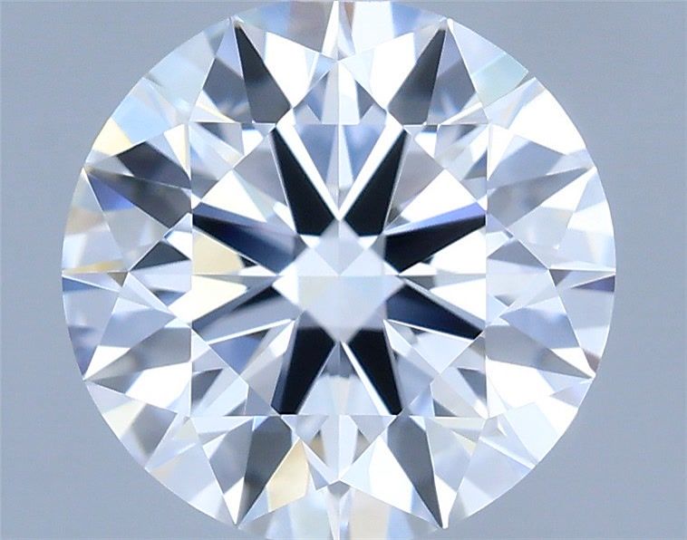 1.23 Carat Round Shaped, Ideal Cut, D Color, VVS2 Clarity, IGI Certified Lab Grown Diamond