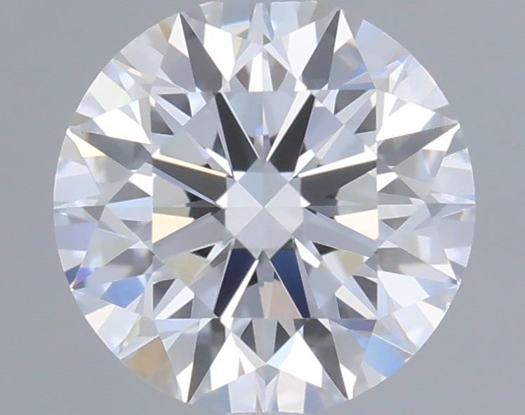 0.62 Carat Round Shaped, Ideal Cut, D Color, VS2 Clarity, IGI Certified Lab Grown Diamond