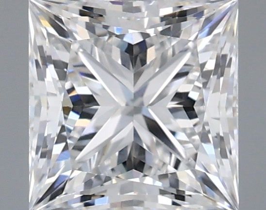 1.53 Carat Princess Shaped, Ideal Cut, D Color, VVS1 Clarity, IGI Certified Lab Grown Diamond