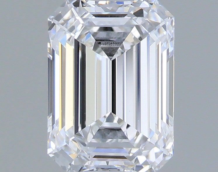 0.48 Carat Emerald Shaped, Ideal Cut, E Color, VS2 Clarity, IGI Certified Lab Grown Diamond