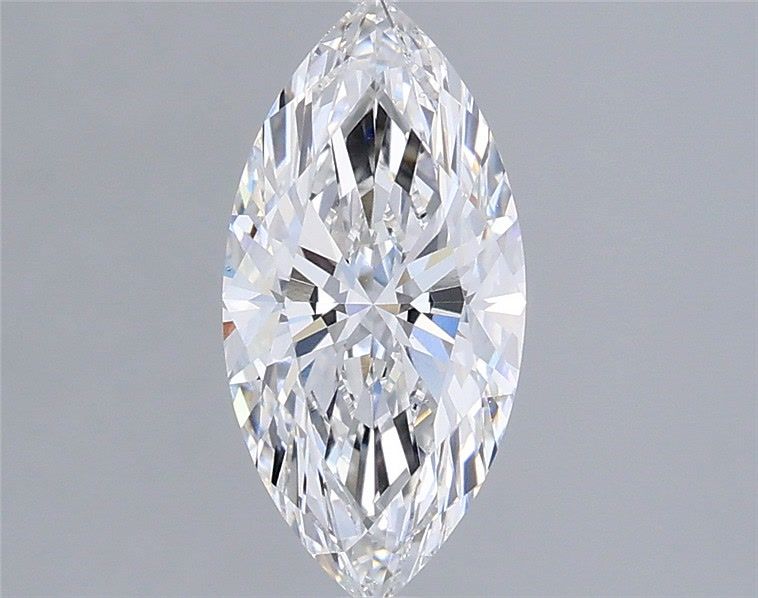 1.33 Carat Marquise Shaped, Ideal Cut, D Color, VVS2 Clarity, IGI Certified Lab Grown Diamond