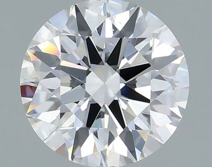 2.08 Carat Round Shaped, Ideal Cut, F Color, VS2 Clarity, IGI Certified Lab Grown Diamond