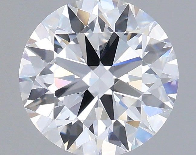 1.05 Carat Round Shaped, Ideal Cut, D Color, VVS2 Clarity, IGI Certified Lab Grown Diamond