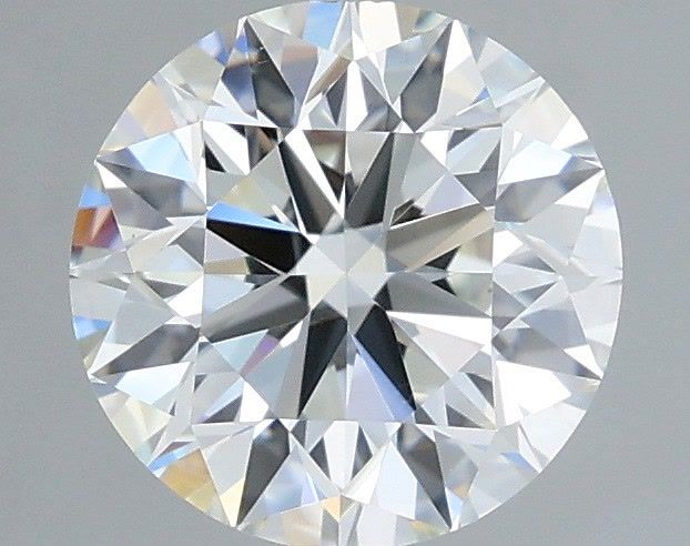 1.34 Carat Round Shaped, Excellent Cut, H Color, VS1 Clarity, IGI Certified Lab Grown Diamond