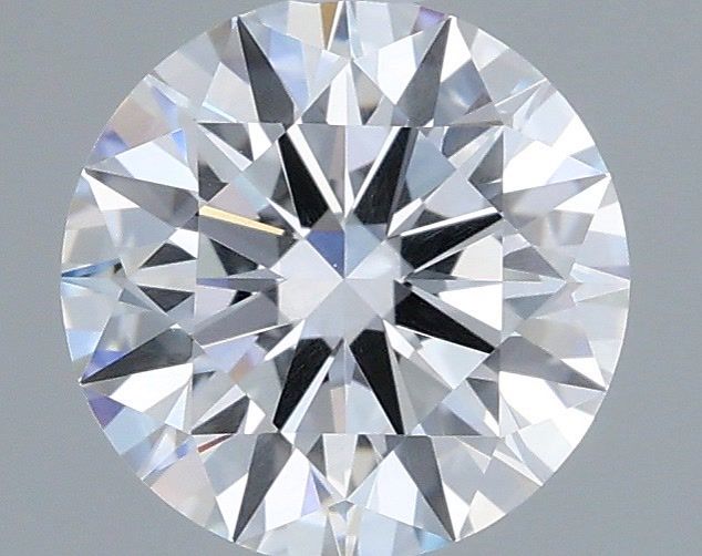 1.08 Carat Round Shaped, Ideal Cut, D Color, VS2 Clarity, IGI Certified Lab Grown Diamond
