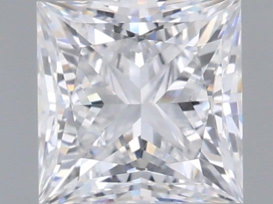 1.06 Carat Princess Shaped, Very Good Cut, D Color, VS1 Clarity, IGI Certified Lab Grown Diamond