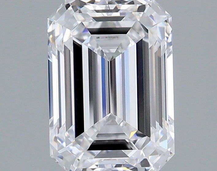 2.09 Carat Emerald Shaped, Very Good Cut, D Color, VVS1 Clarity, IGI Certified Lab Grown Diamond