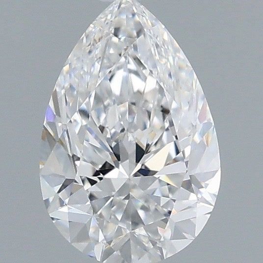 1.02 Carat Pear Shaped, Very Good Cut, D Color, VVS2 Clarity, IGI Certified Lab Grown Diamond