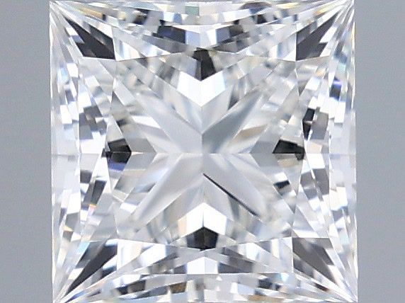 1.04 Carat Princess Shaped, Very Good Cut, E Color, VVS2 Clarity, IGI Certified Lab Grown Diamond