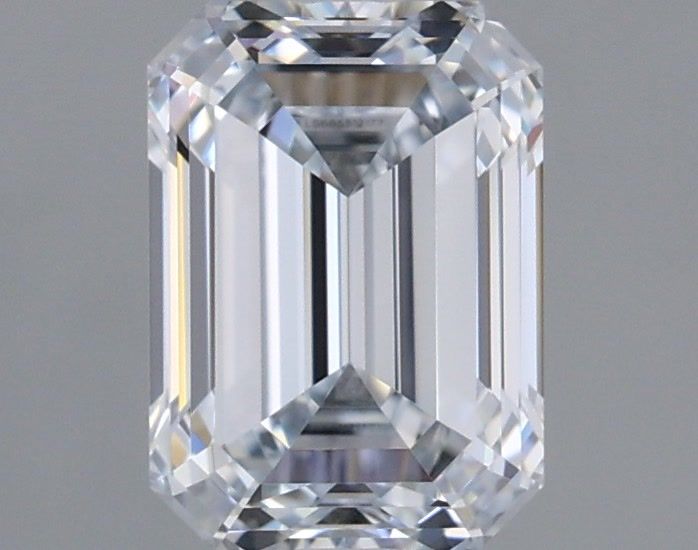 1.03 Carat Emerald Shaped, Ideal Cut, E Color, IF Clarity, IGI Certified Lab Grown Diamond