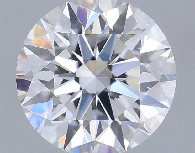 0.35 Carat Round Shaped, Ideal Cut, D Color, VVS2 Clarity, IGI Certified Lab Grown Diamond