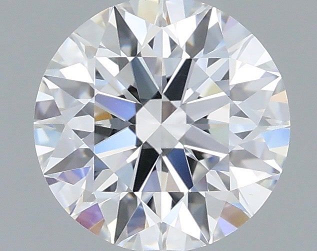 1.09 Carat Round Shaped, Ideal Cut, D Color, VVS2 Clarity, IGI Certified Lab Grown Diamond