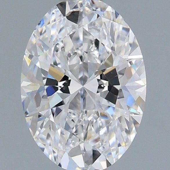 1.03 Carat Oval Shaped, Ideal Cut, D Color, FL Clarity, IGI Certified Lab Grown Diamond