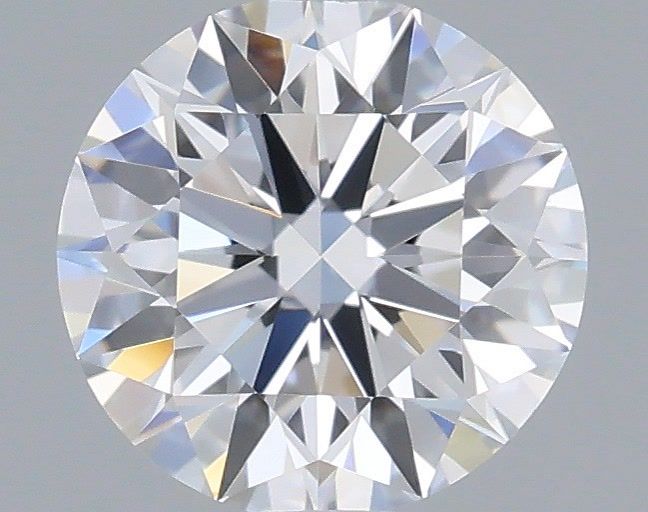 0.53 Carat Round Shaped, Ideal Cut, D Color, VVS2 Clarity, IGI Certified Lab Grown Diamond