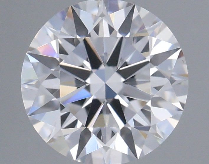 0.63 Carat Round Shaped, Ideal Cut, D Color, VS2 Clarity, IGI Certified Lab Grown Diamond