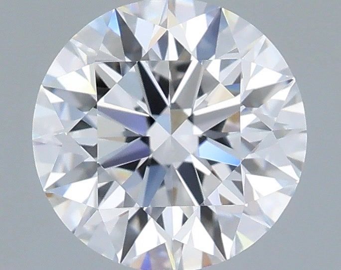 1.35 Carat Round Shaped, Excellent Cut, D Color, VVS2 Clarity, IGI Certified Lab Grown Diamond