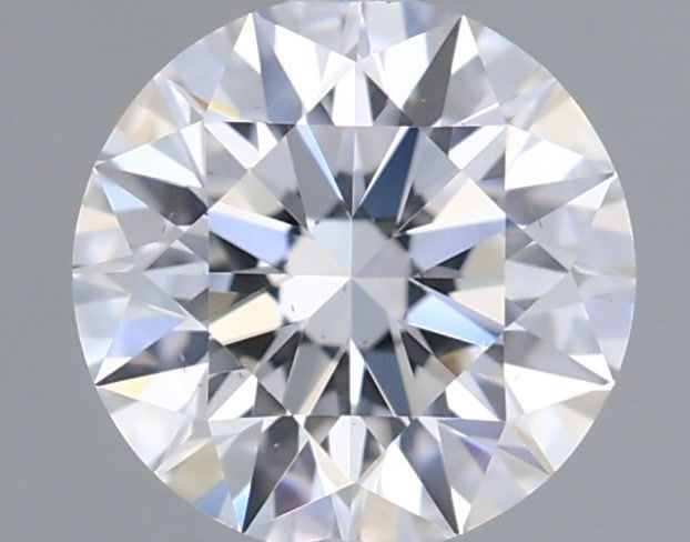 0.53 Carat Round Shaped, Ideal Cut, D Color, SI1 Clarity, IGI Certified Lab Grown Diamond