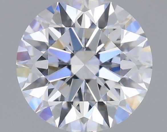 0.52 Carat Round Shaped, Ideal Cut, D Color, VVS2 Clarity, IGI Certified Lab Grown Diamond