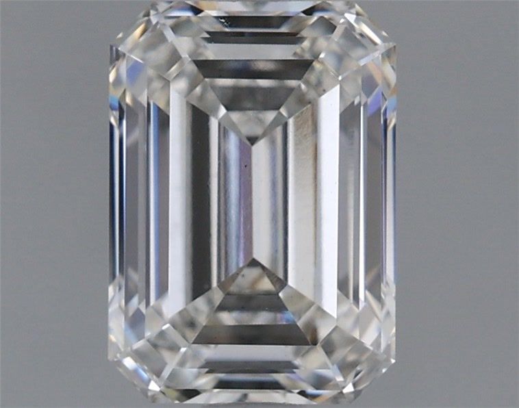 1.59 Carat Emerald Shaped, Ideal Cut, G Color, VS1 Clarity, IGI Certified Lab Grown Diamond
