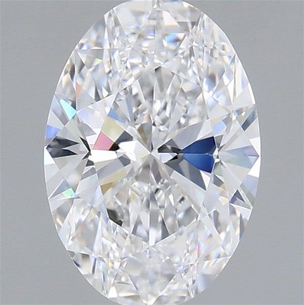 1.54 Carat Oval Shaped, Very Good Cut, D Color, VVS2 Clarity, IGI Certified Lab Grown Diamond
