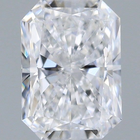 0.50 Carat Radiant Shaped, Very Good Cut, D Color, IF Clarity, IGI Certified Lab Grown Diamond