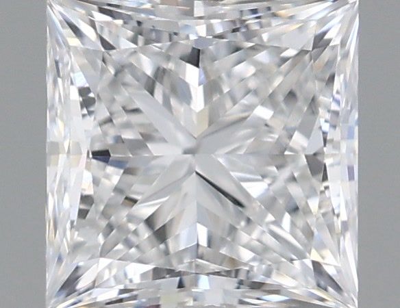 1.09 Carat Princess Shaped, Very Good Cut, D Color, VVS1 Clarity, IGI Certified Lab Grown Diamond
