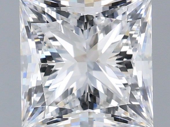 1.99 Carat Princess Shaped, Very Good Cut, D Color, VVS2 Clarity, IGI Certified Lab Grown Diamond