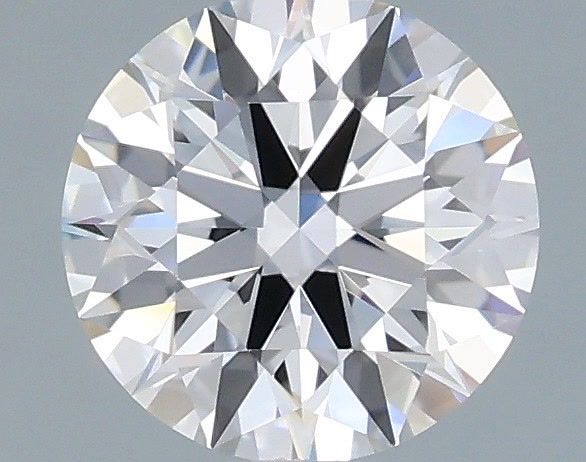 1.08 Carat Round Shaped, Ideal Cut, D Color, VVS2 Clarity, IGI Certified Lab Grown Diamond