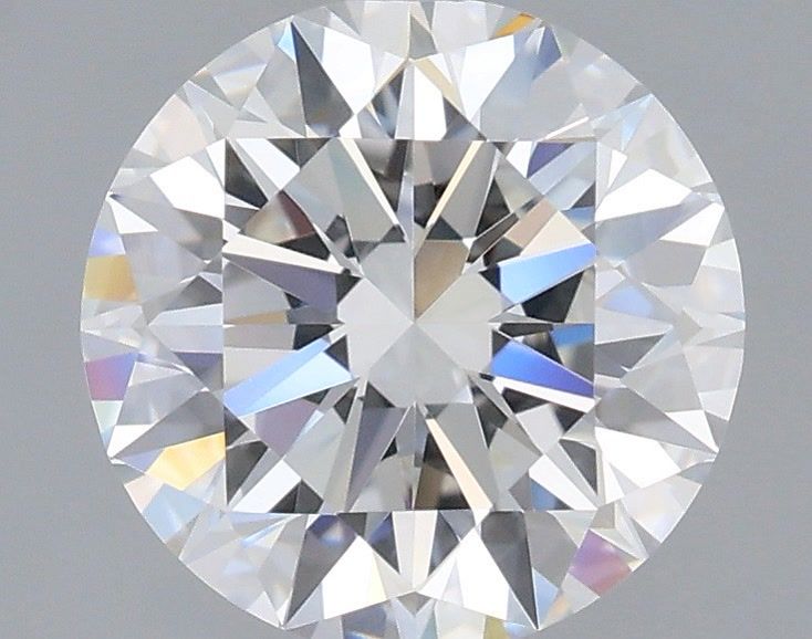 1.58 Carat Round Shaped, Excellent Cut, D Color, VVS2 Clarity, IGI Certified Lab Grown Diamond