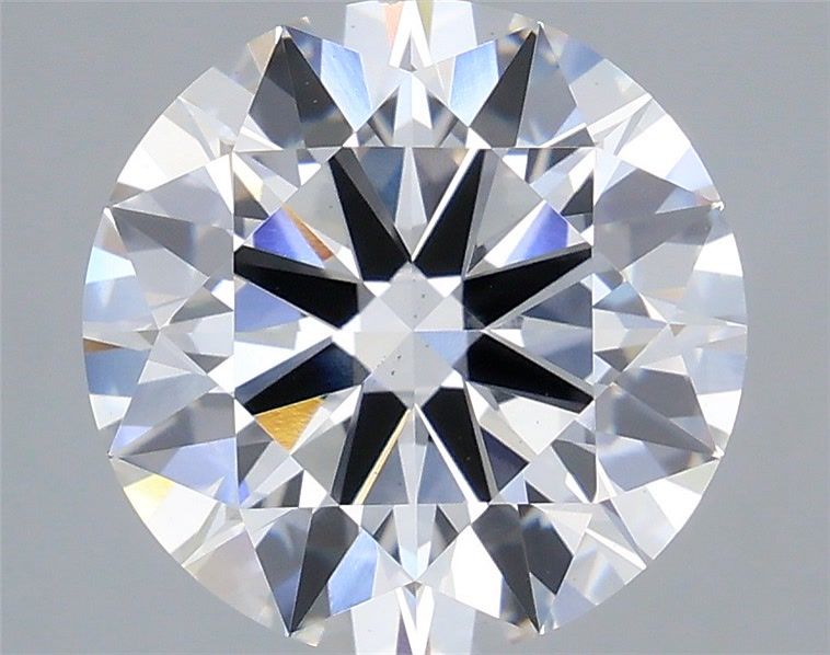 3.04 Carat Round Shaped, Ideal Cut, E Color, VS2 Clarity, IGI Certified Lab Grown Diamond