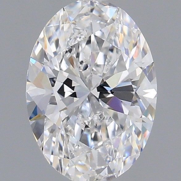 1.43 Carat Oval Shaped, Very Good Cut, D Color, VVS2 Clarity, IGI Certified Lab Grown Diamond