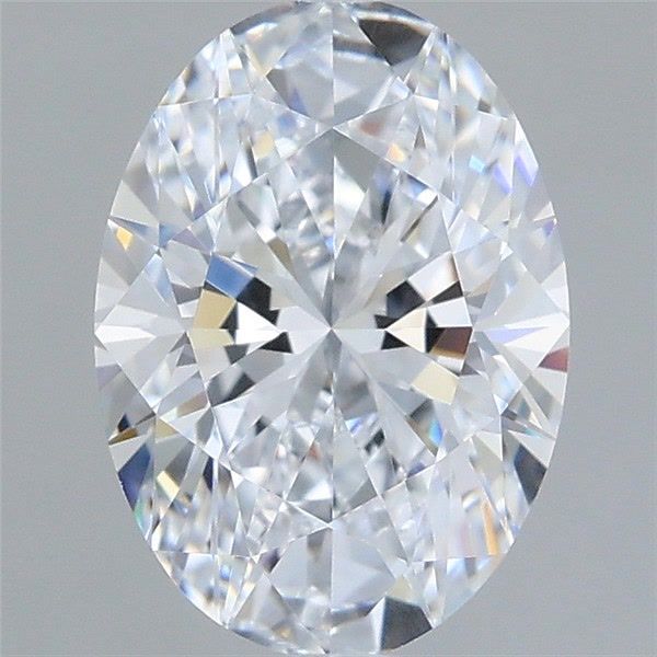 1.50 Carat Oval Shaped, Very Good Cut, D Color, VVS2 Clarity, IGI Certified Lab Grown Diamond